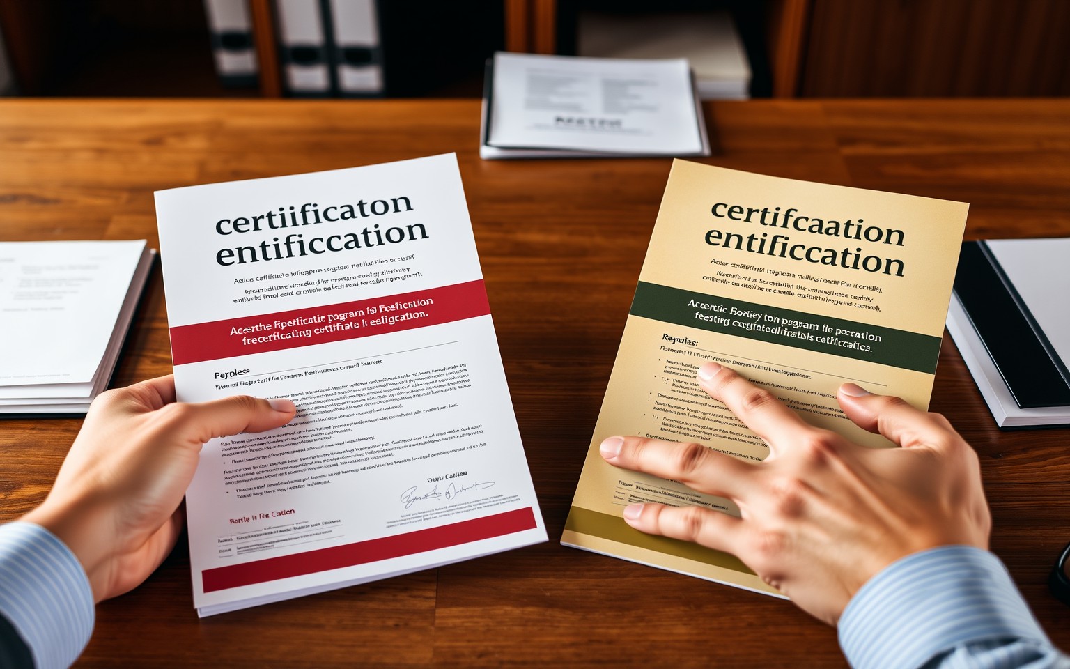 Choosing Between Competing Certification Programs